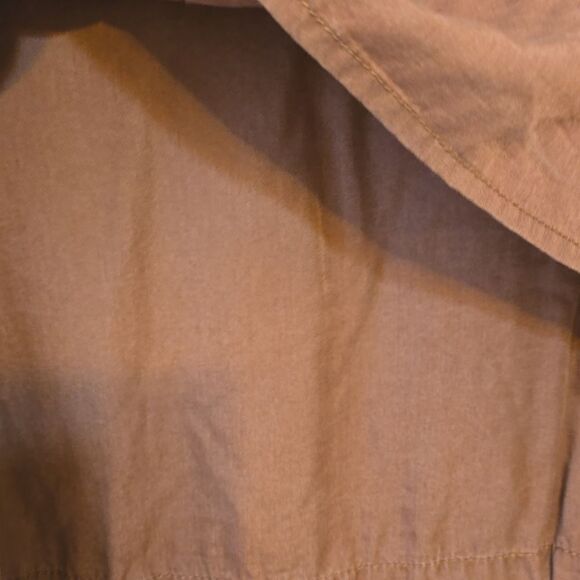 - Anthropologie Cartonnier tencel brick red light jacket 12 - Picture 4 of 10